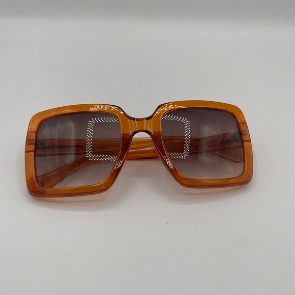 BCBGeneration Sunglasses Oversized Square Frames‎ Beige Trendy Frames Only - Picture 1 of 9